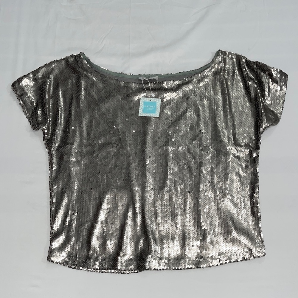 HAYDEN SEQUIN TOP